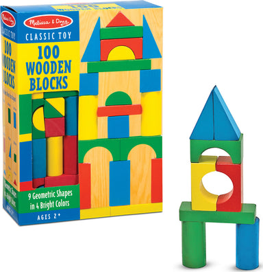 100 Piece Building Blocks