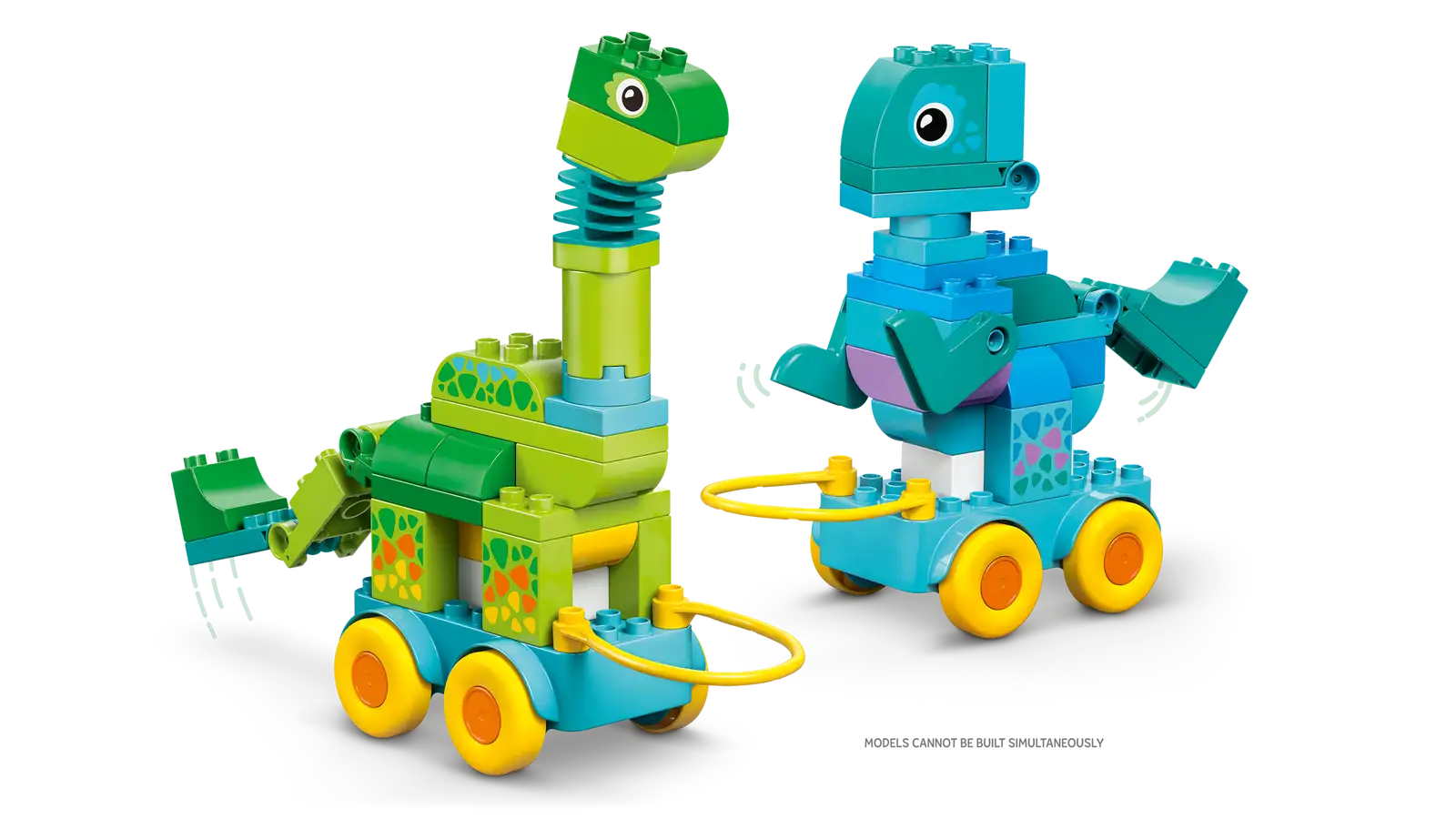 10451 3 in 1 Dinosaurs on Wheels