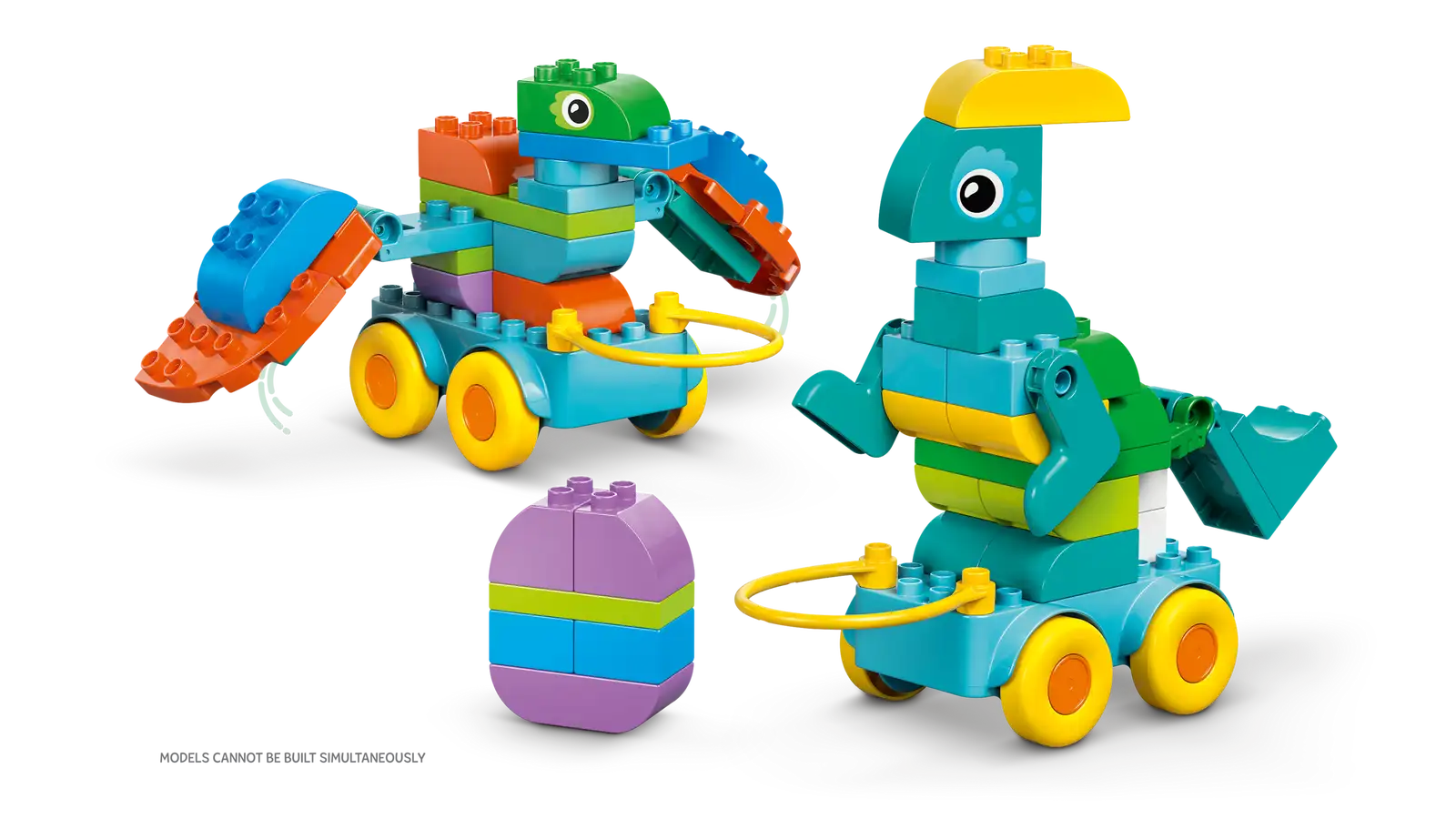 10451 3 in 1 Dinosaurs on Wheels