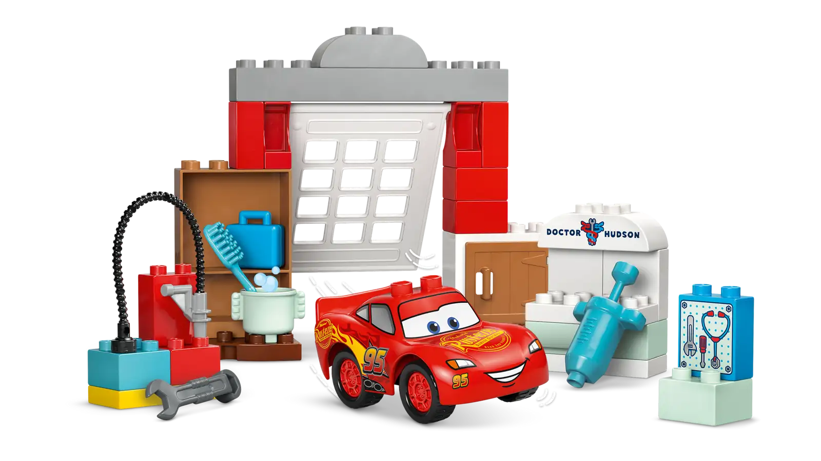 10456 McQueen's Visit to Doc's Garage