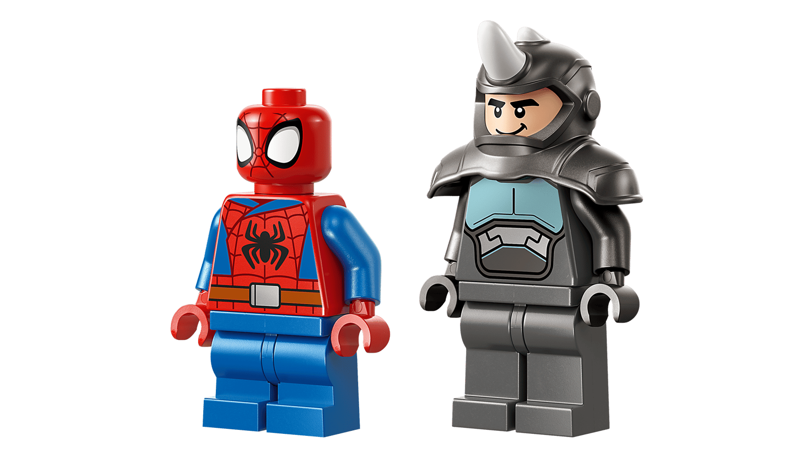 11206 Spidey on his Motorcycle vs. Rhino
