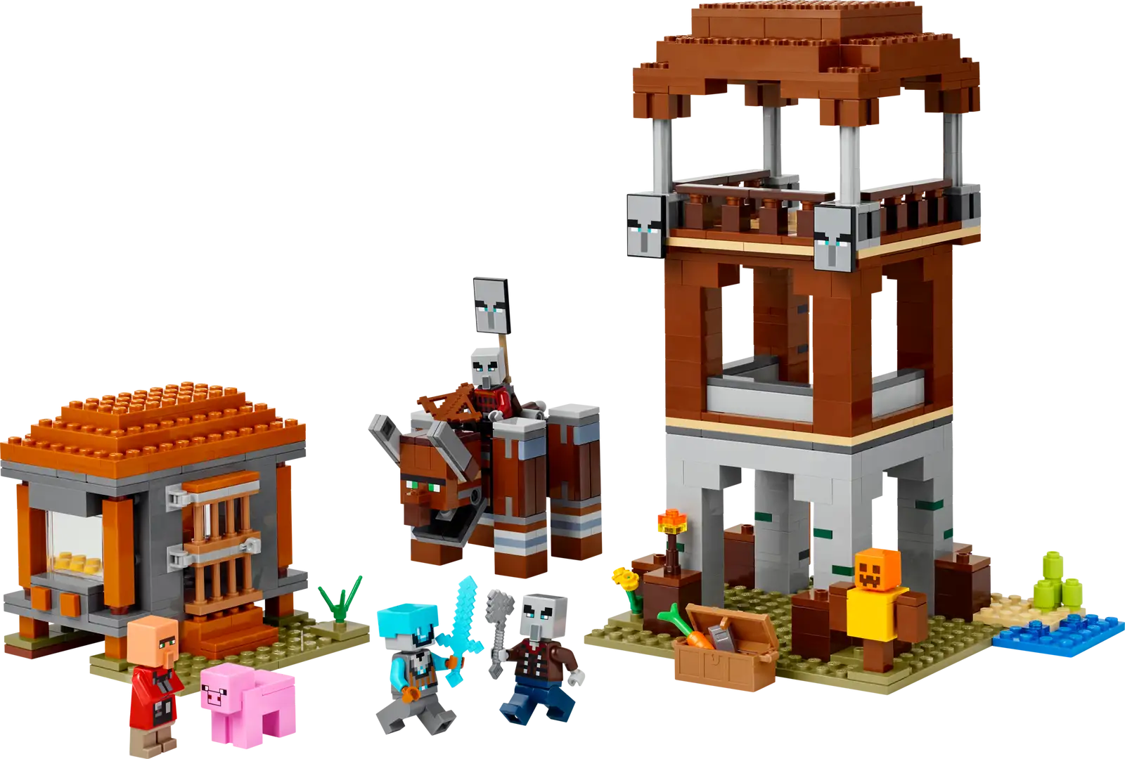 21278 The Pillager Outpost and Ravager