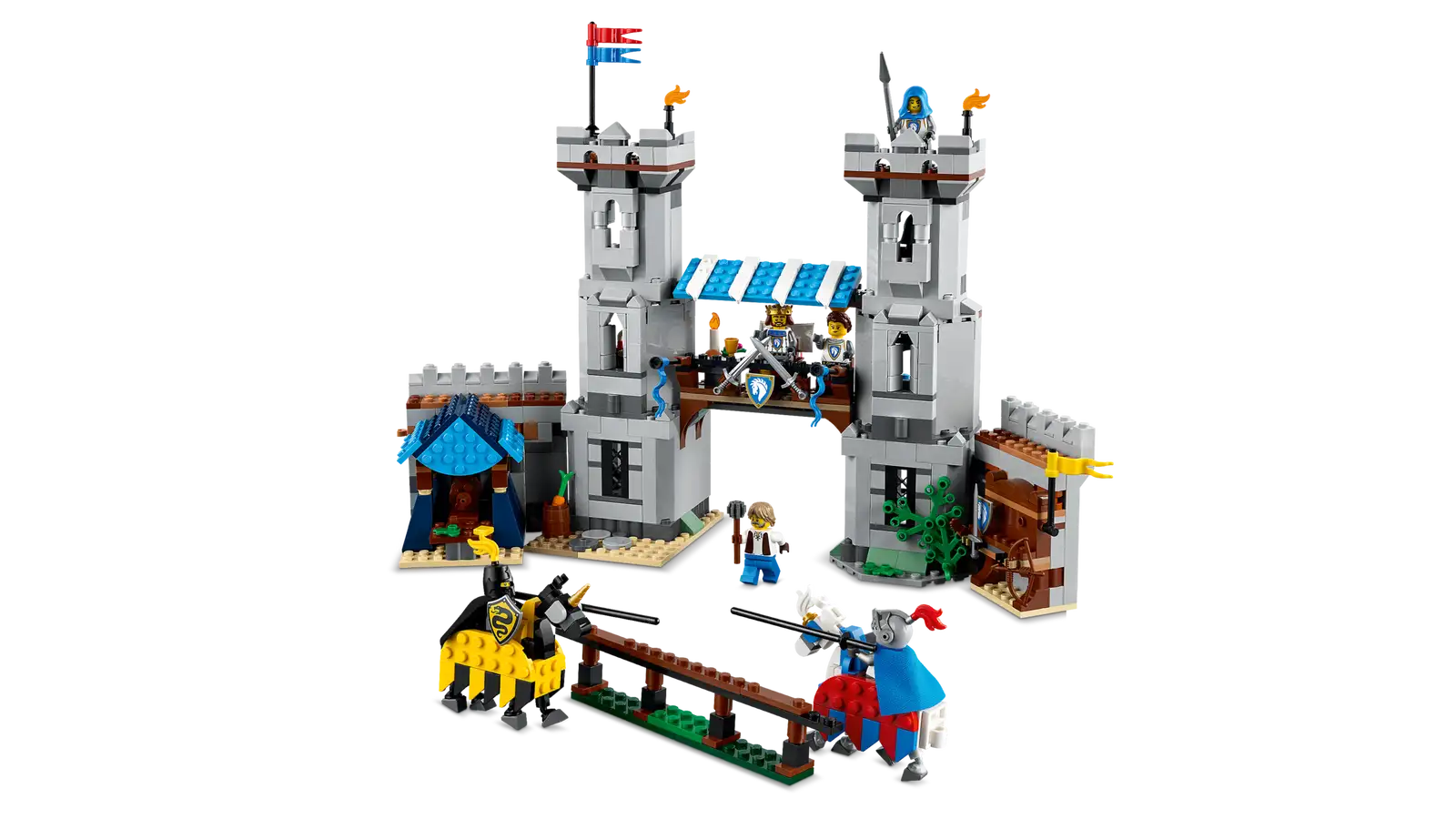 31168 Medieval Horse Knight Castle