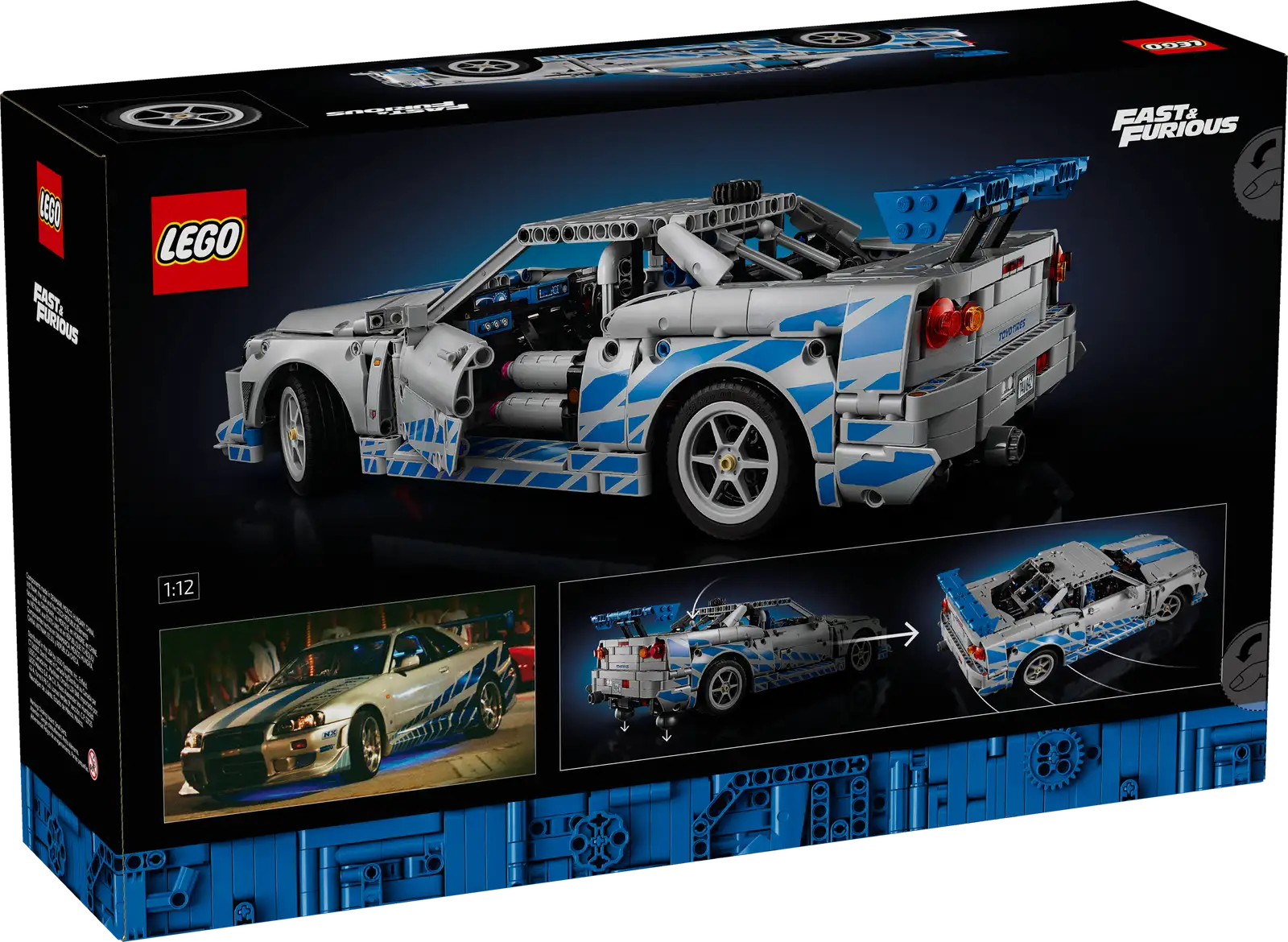42210 2 Fast 2 Furious Nissan Skyline GT-R (R34) Car