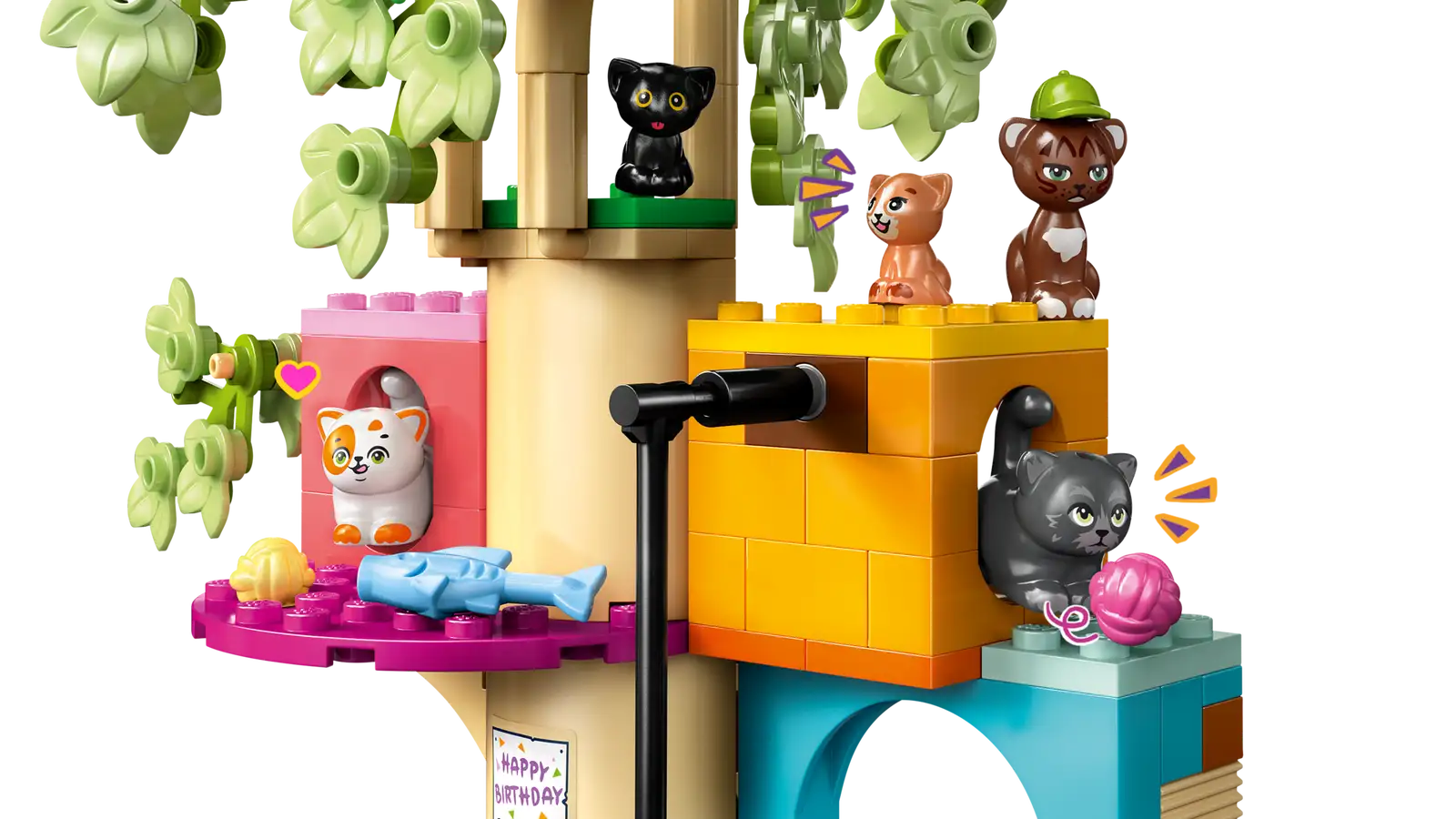 42666 Cat Birthday Party & Tree House