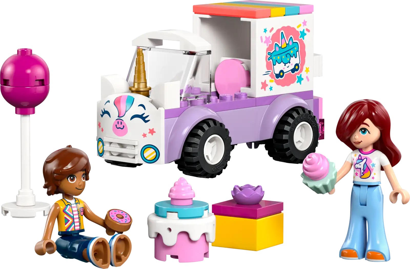 42675 Unicorn Cake Delivery Car