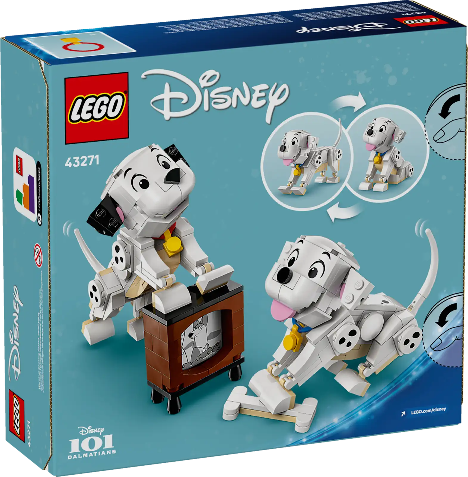 43271 Lucky & Penny 101 Dalmatians Puppies