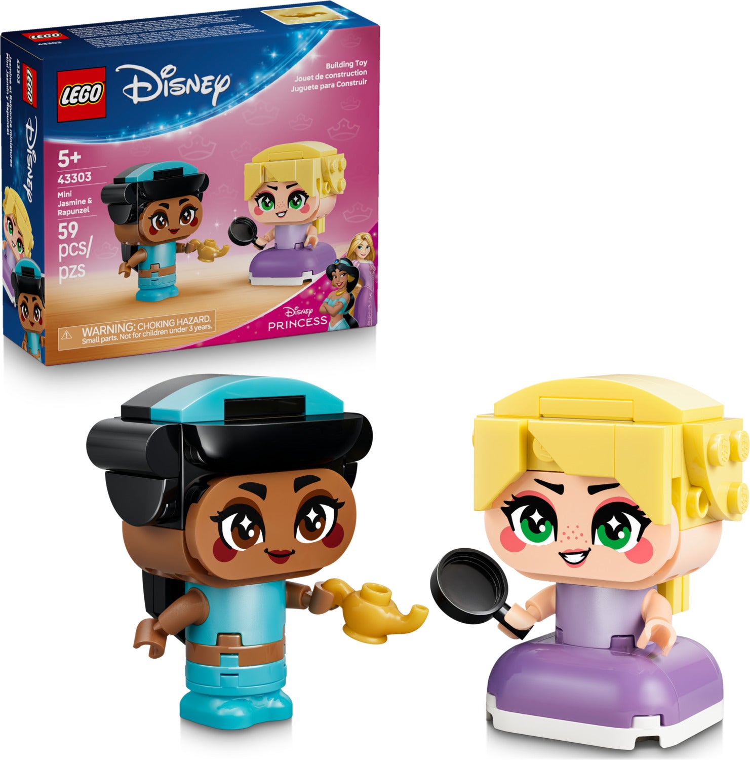 43303 Mini Jasmine & Rapunzel