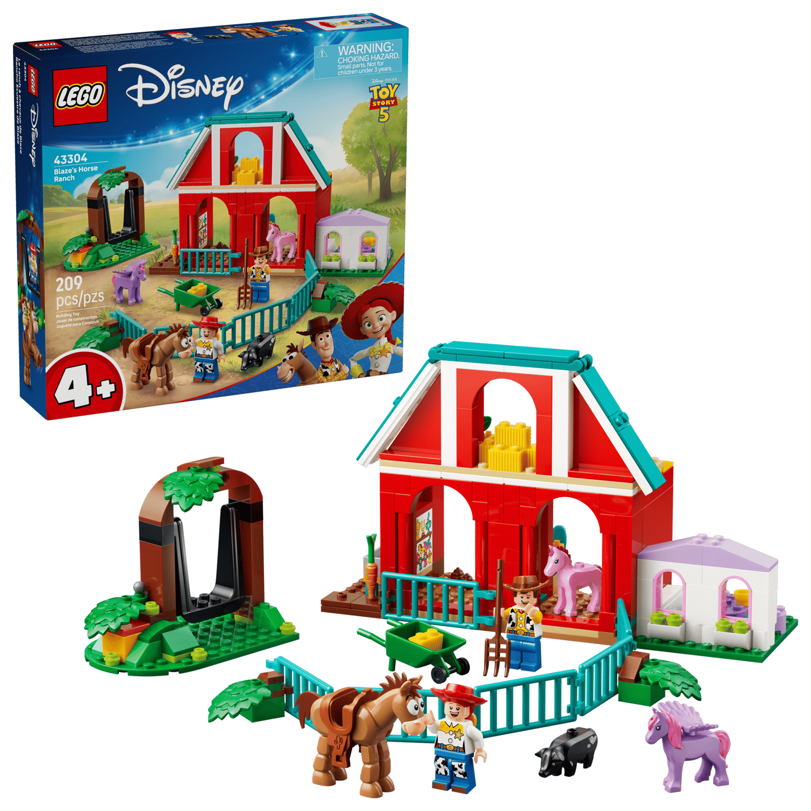 43304 Toy Story Blaze's Horse Ranch