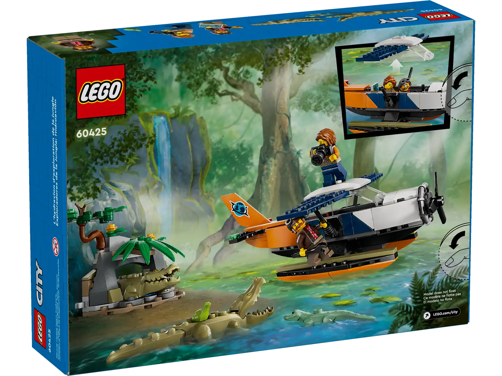 60425 Jungle Explorer Water Plane