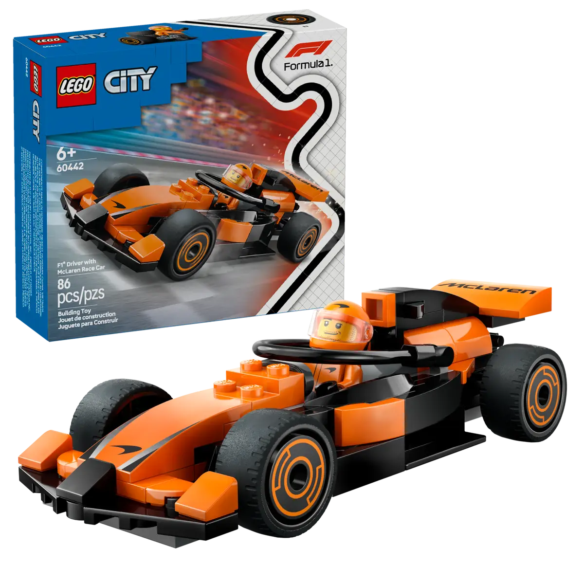 60442 F1® Driver with McLaren Race Car