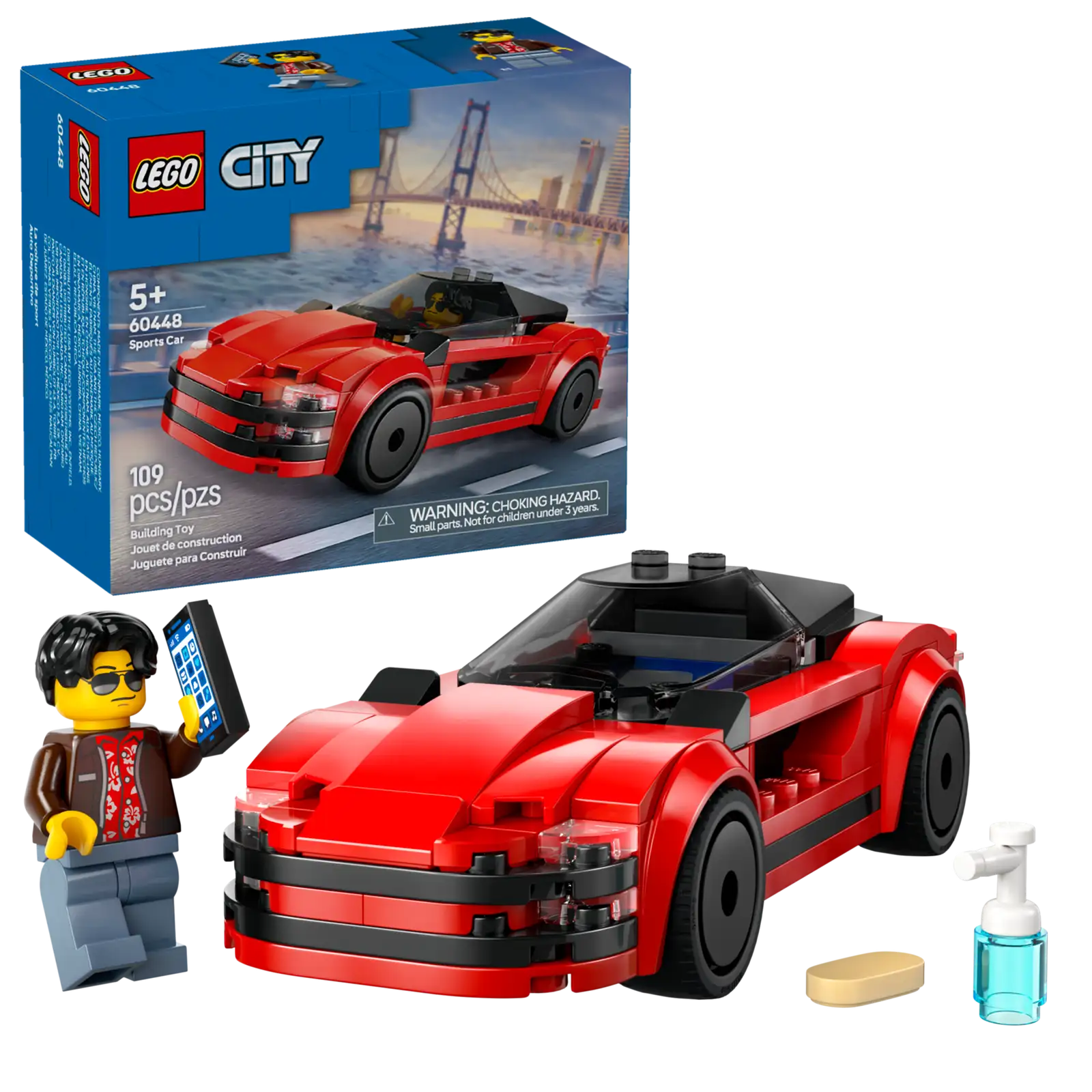 60448 Red Sports Car