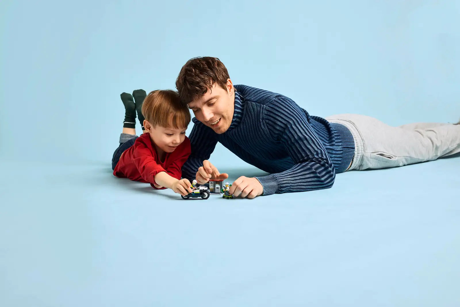 60455 Police Motorcycle chase