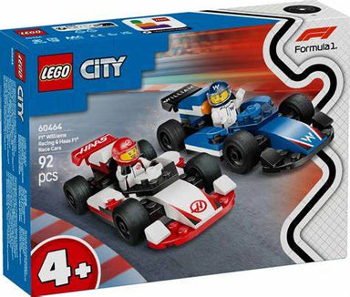 60464 F1® Williams Racing & Haas F1® Race Cars