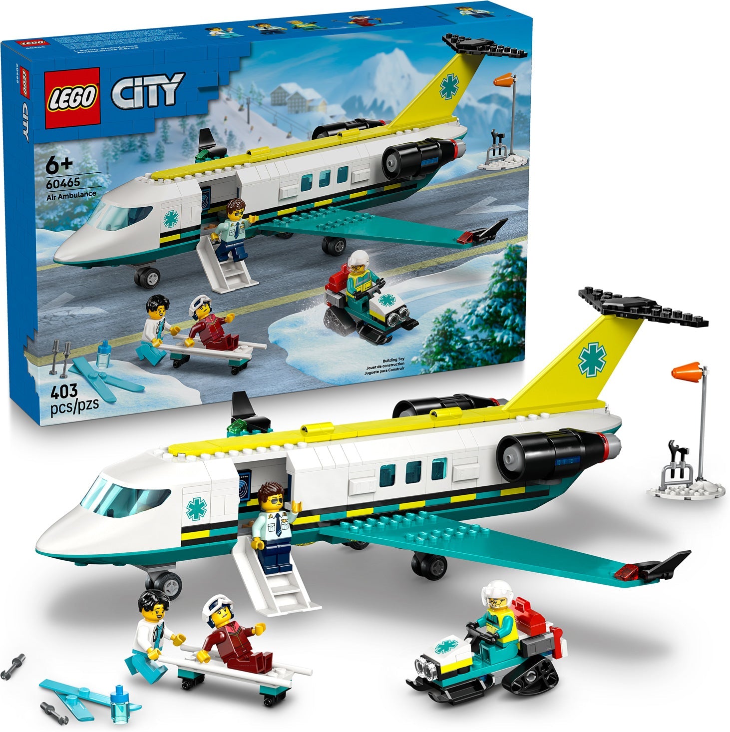 60465 Emergency Air Ambulance Airplane