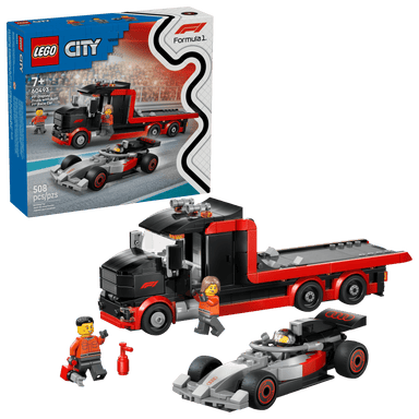 60493 F1® Display Truck with Audi F1® Race Car