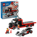 60493 F1® Display Truck with Audi F1® Race Car