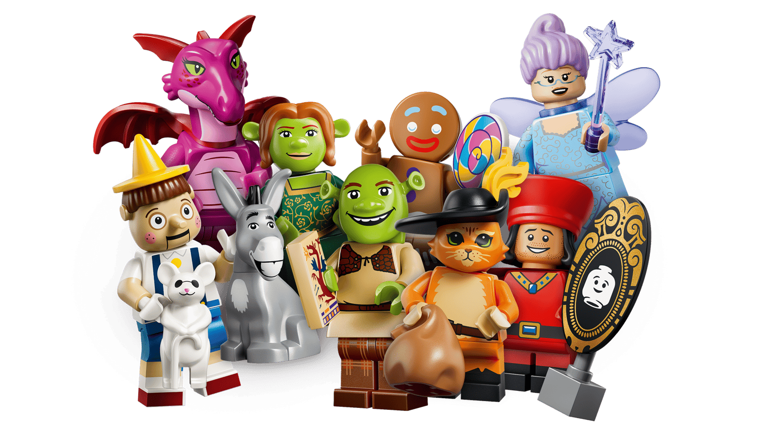 71053 Shrek Series Minifigures