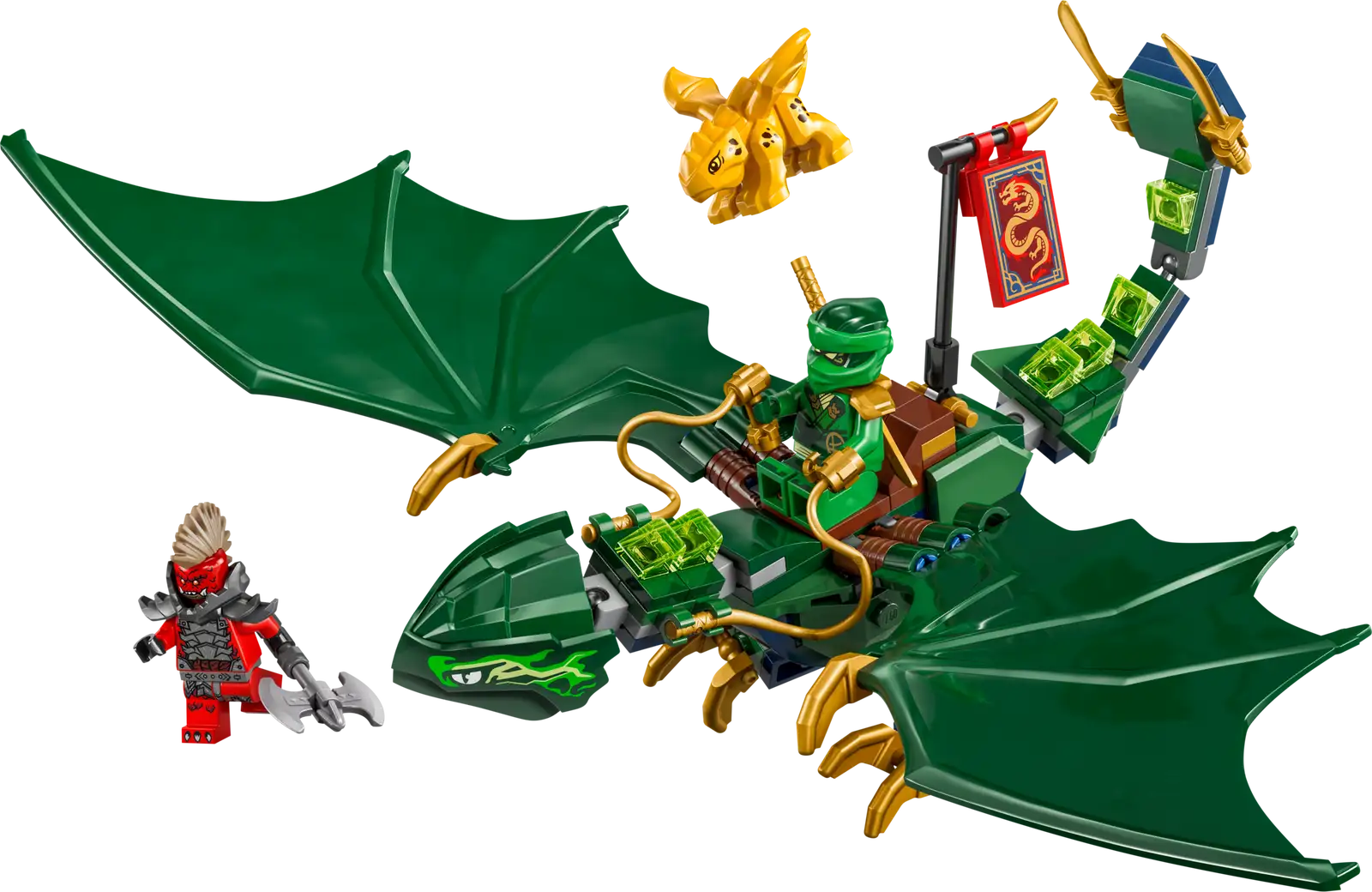 71829 Lloyd's Green Forest Dragon