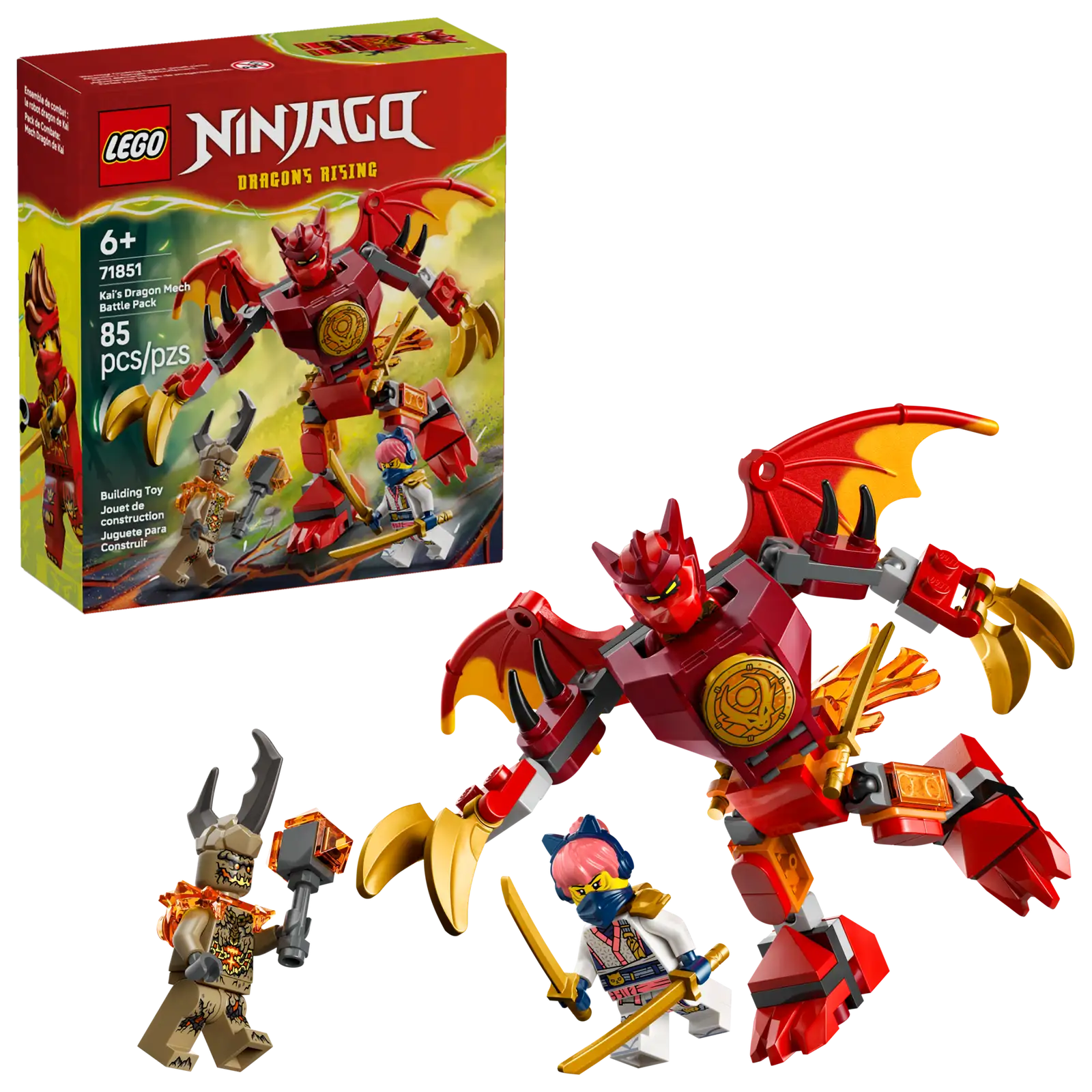71851 Kai's Dragon Mech Battle Pack