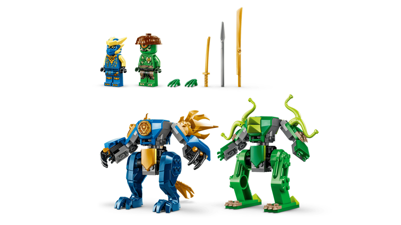 71853 Jay's Dragon Mech Fight