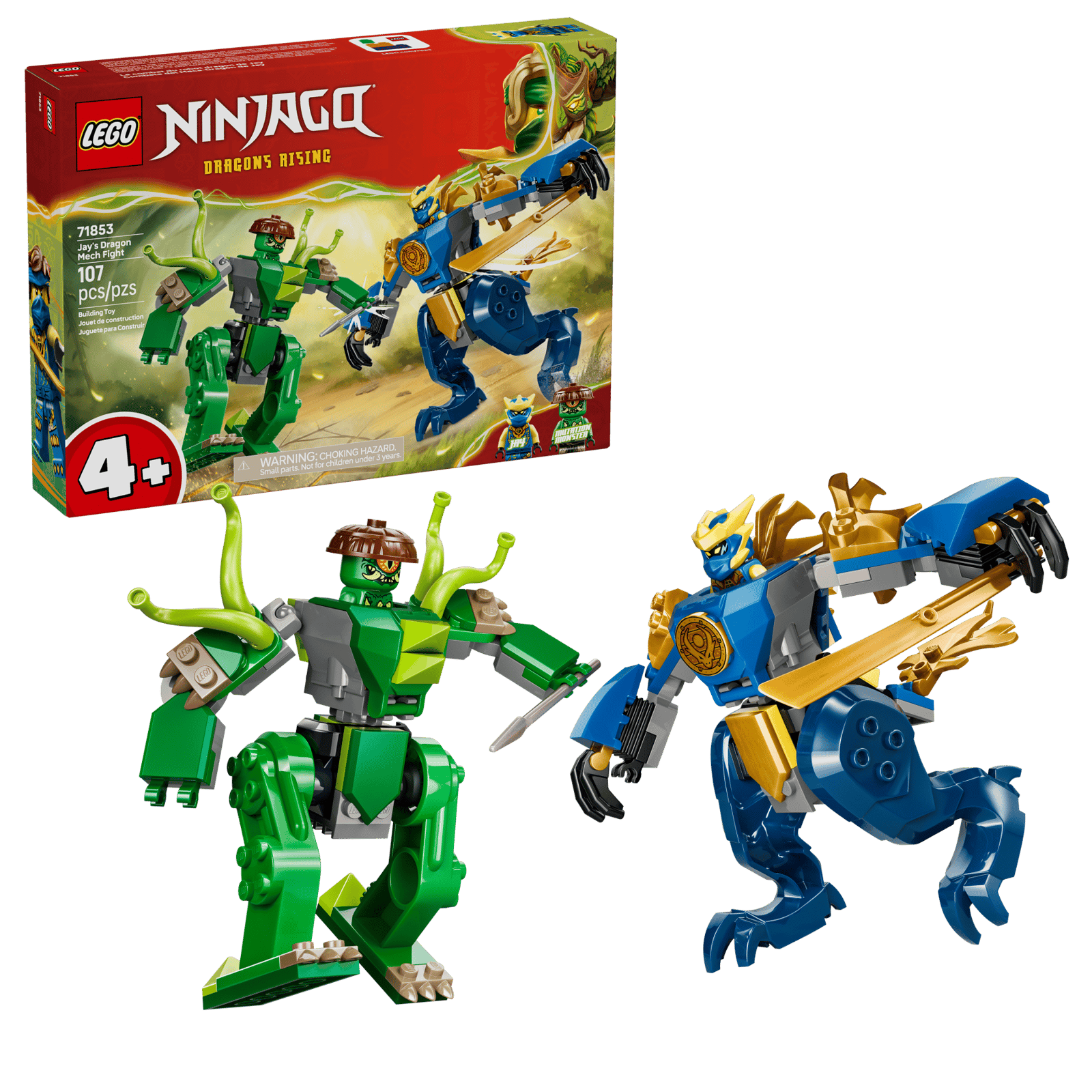 71853 Jay's Dragon Mech Fight