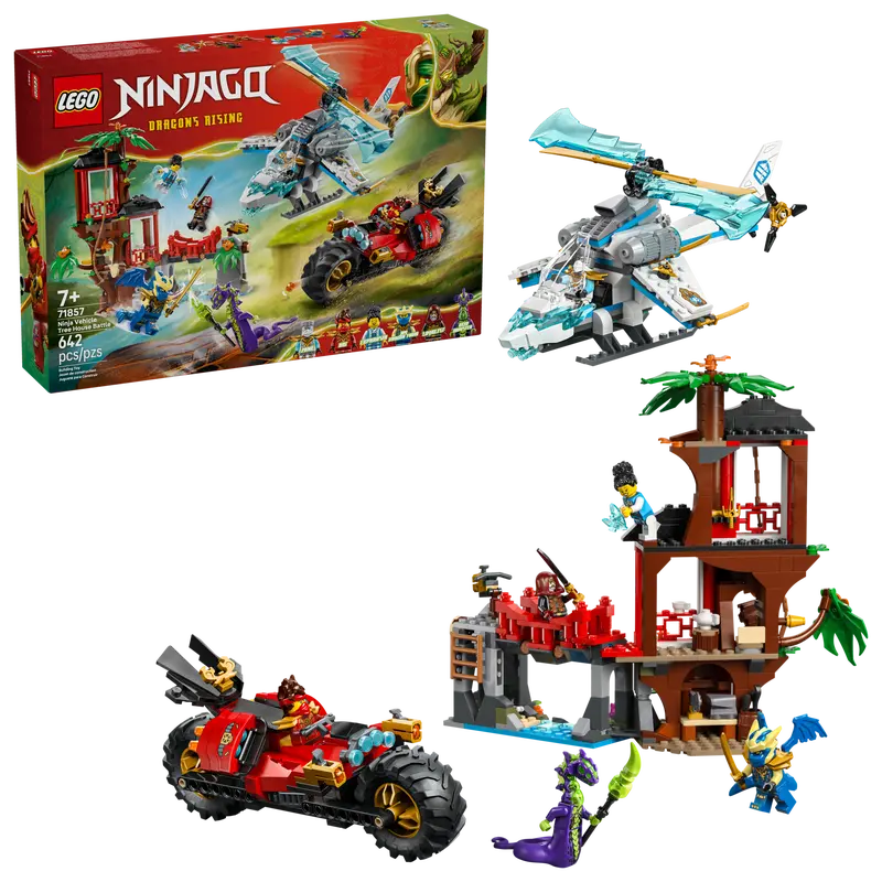 71857 Ninja Vehicle Tree House Battle