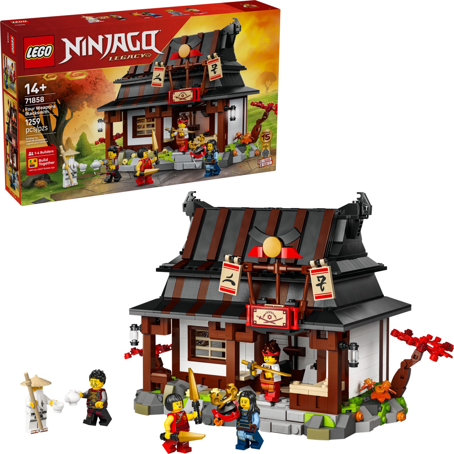 71858 Four Weapons Blacksmith 15th Anniversary