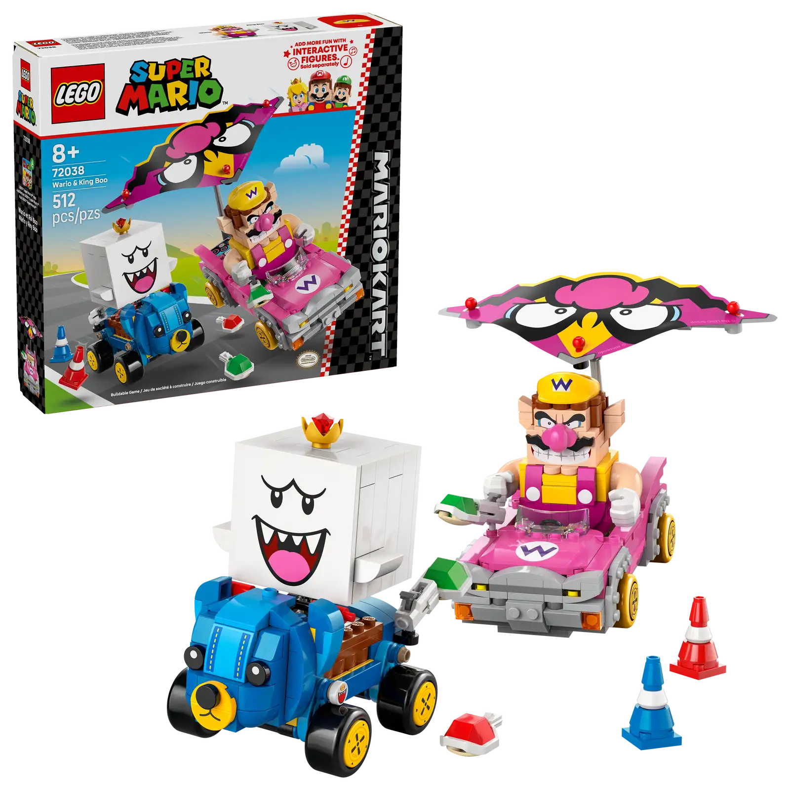 72038 Mario Kart Wario & King Boo