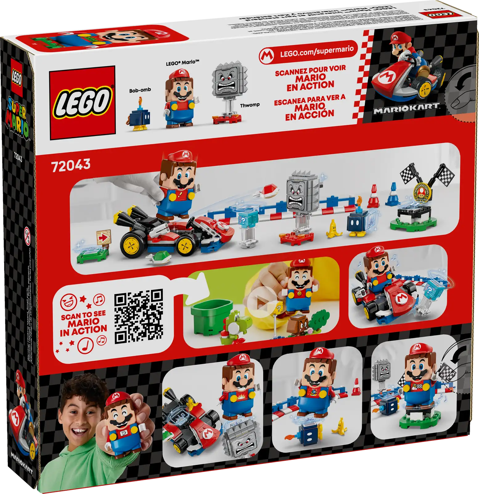 72043 Mario Kart Interactive LEGO® Mario & Standard Kart
