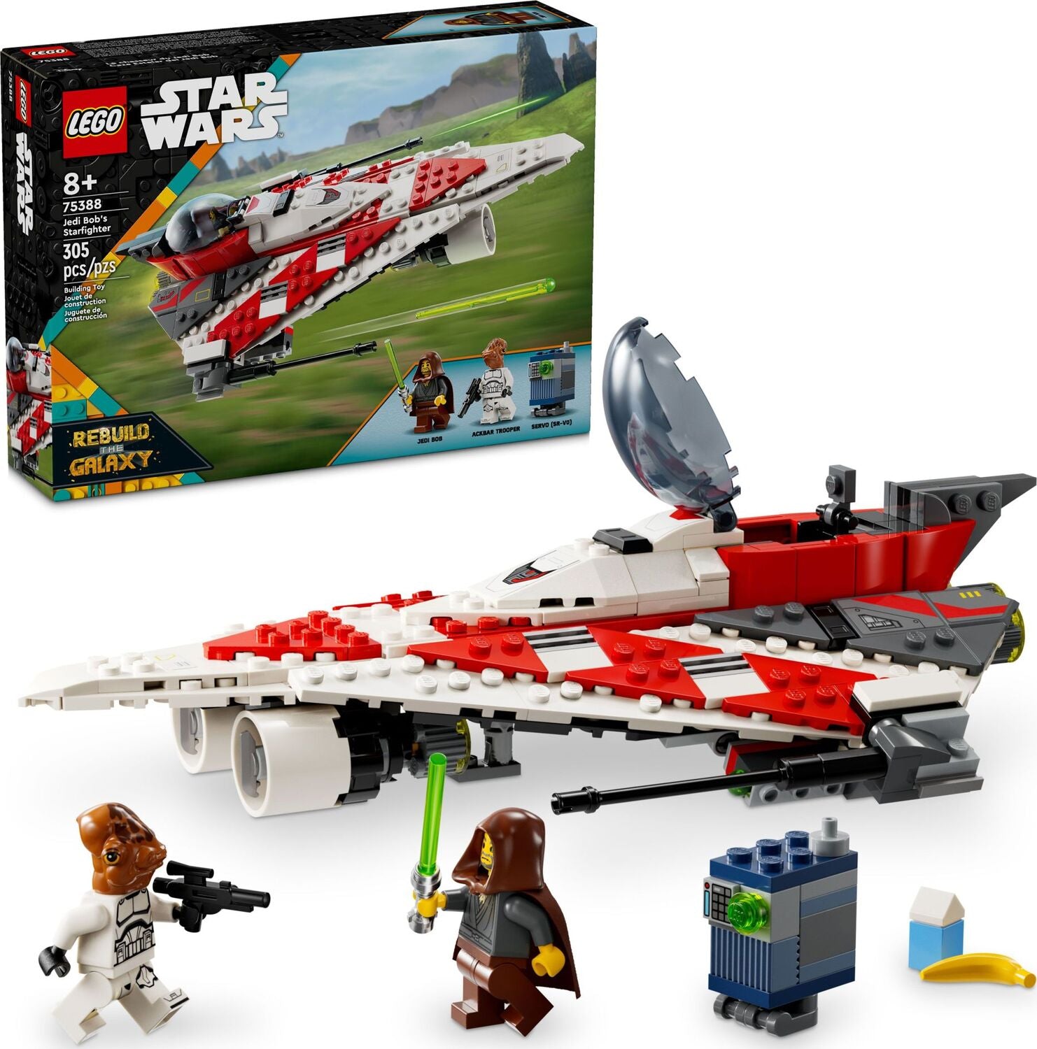 75388 Jedi Bob's Starfighter