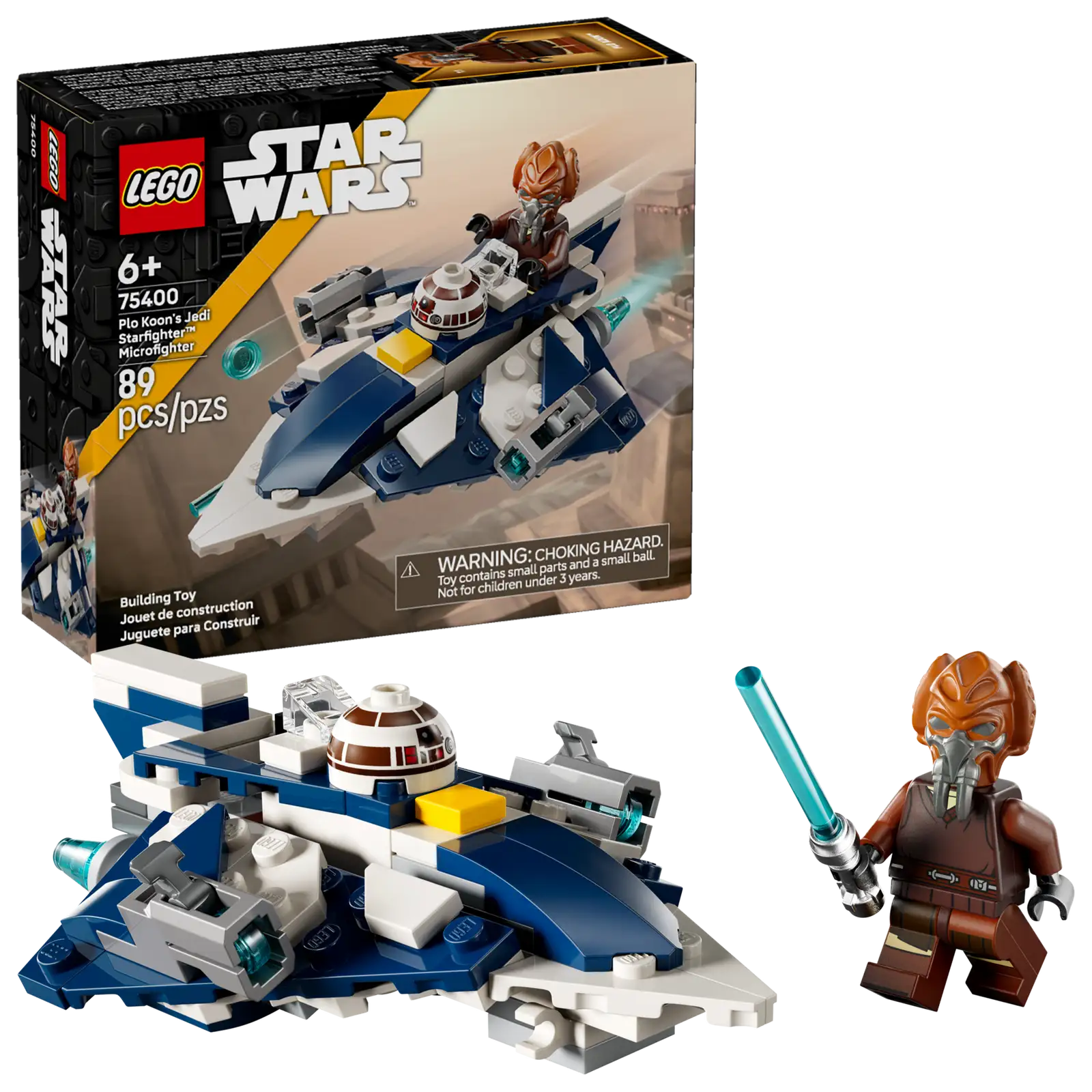 75400 Plo Koon's Jedi Starfighter™ Microfighter