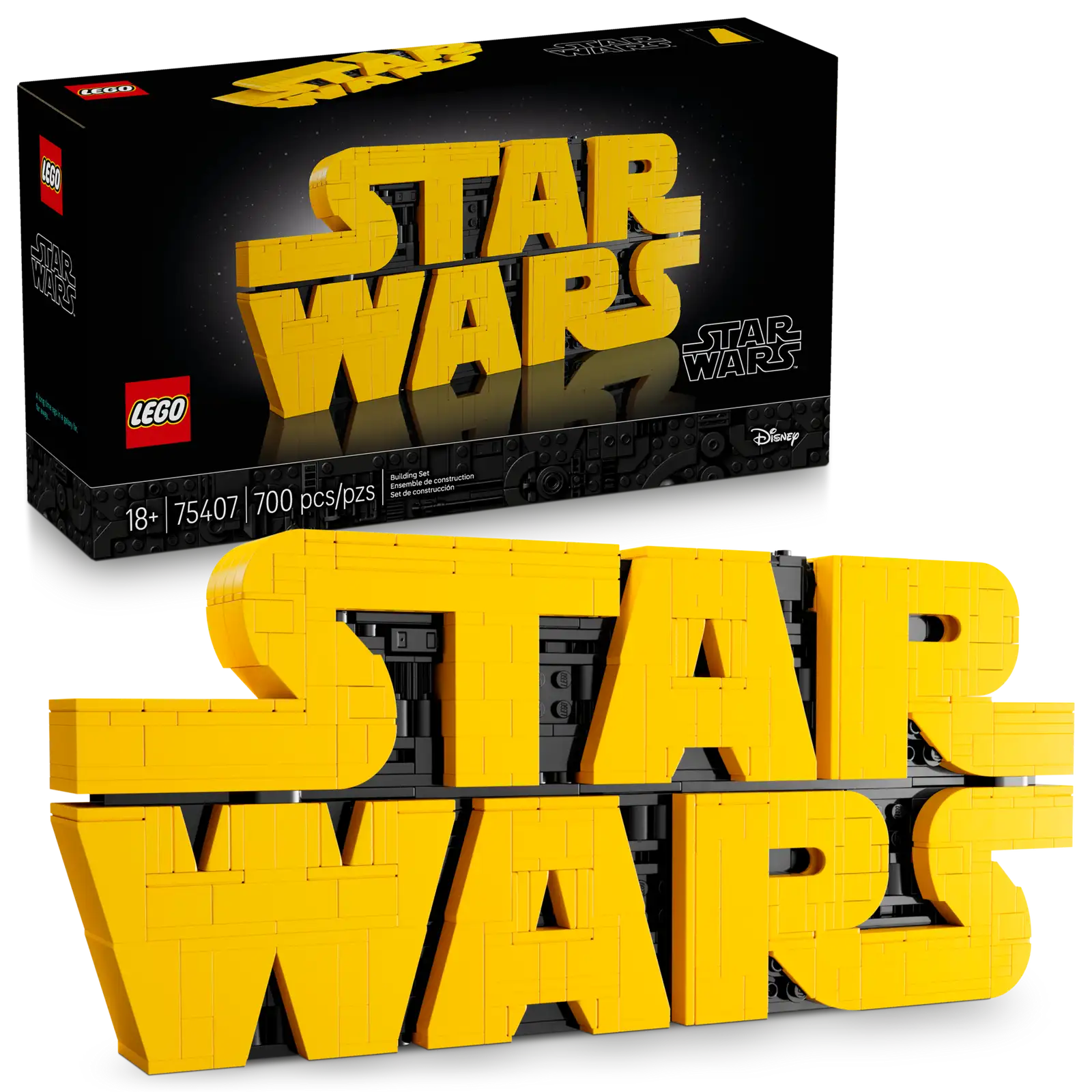 75407 Brick-Built Star Wars™ Logo