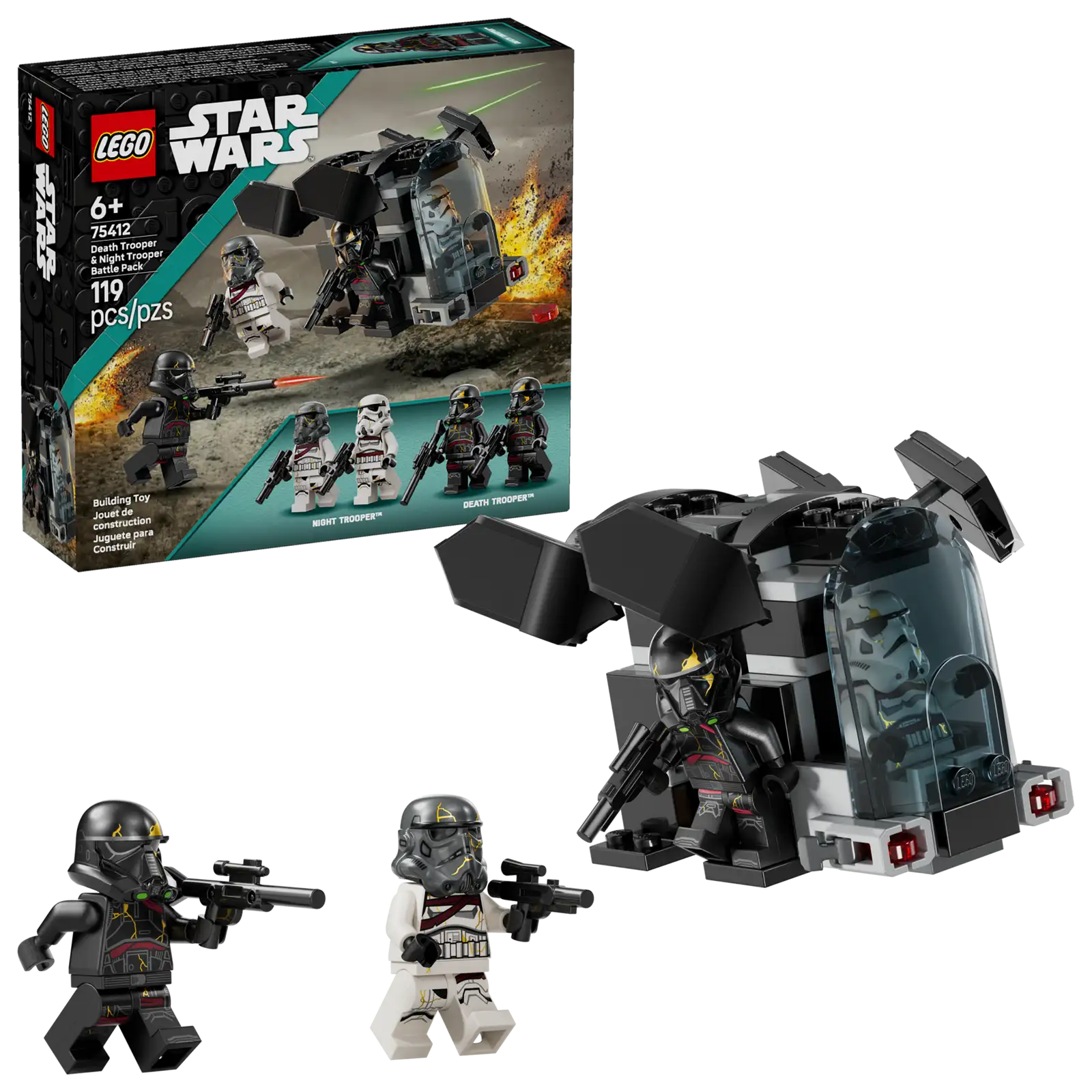 75412 Death Trooper & Night Trooper Battle Pack