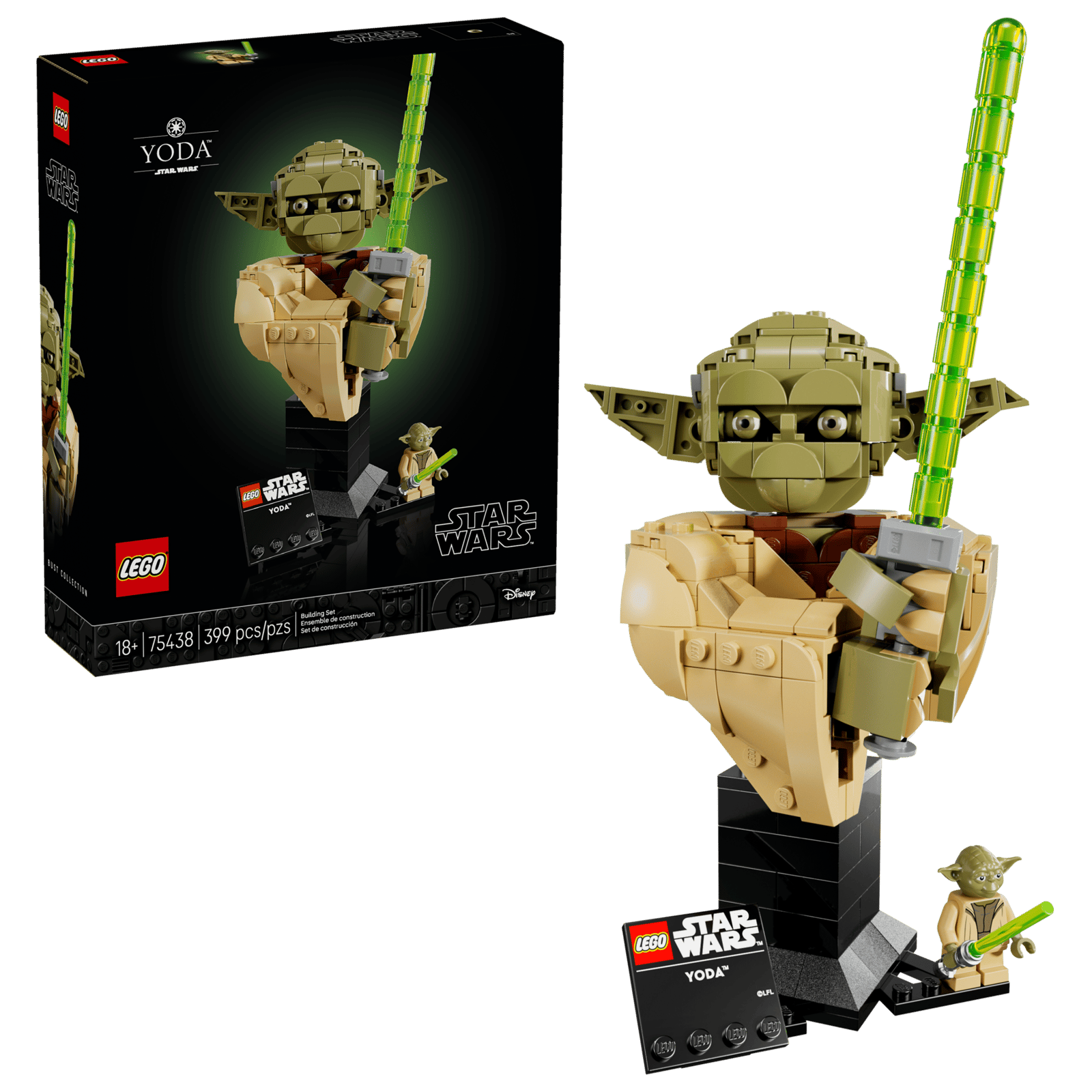 75438 Yoda Bust