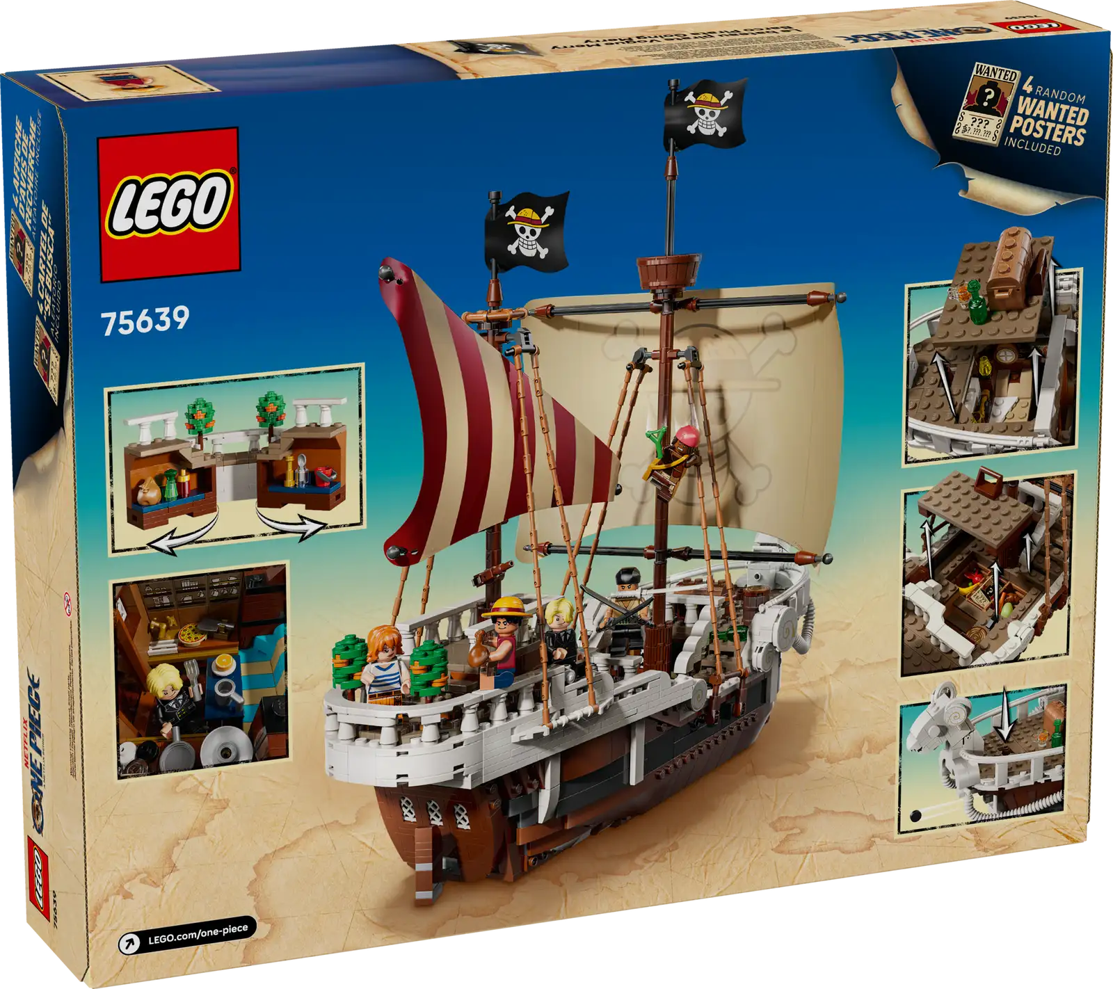 75639 The Going Merry Pirate Ship