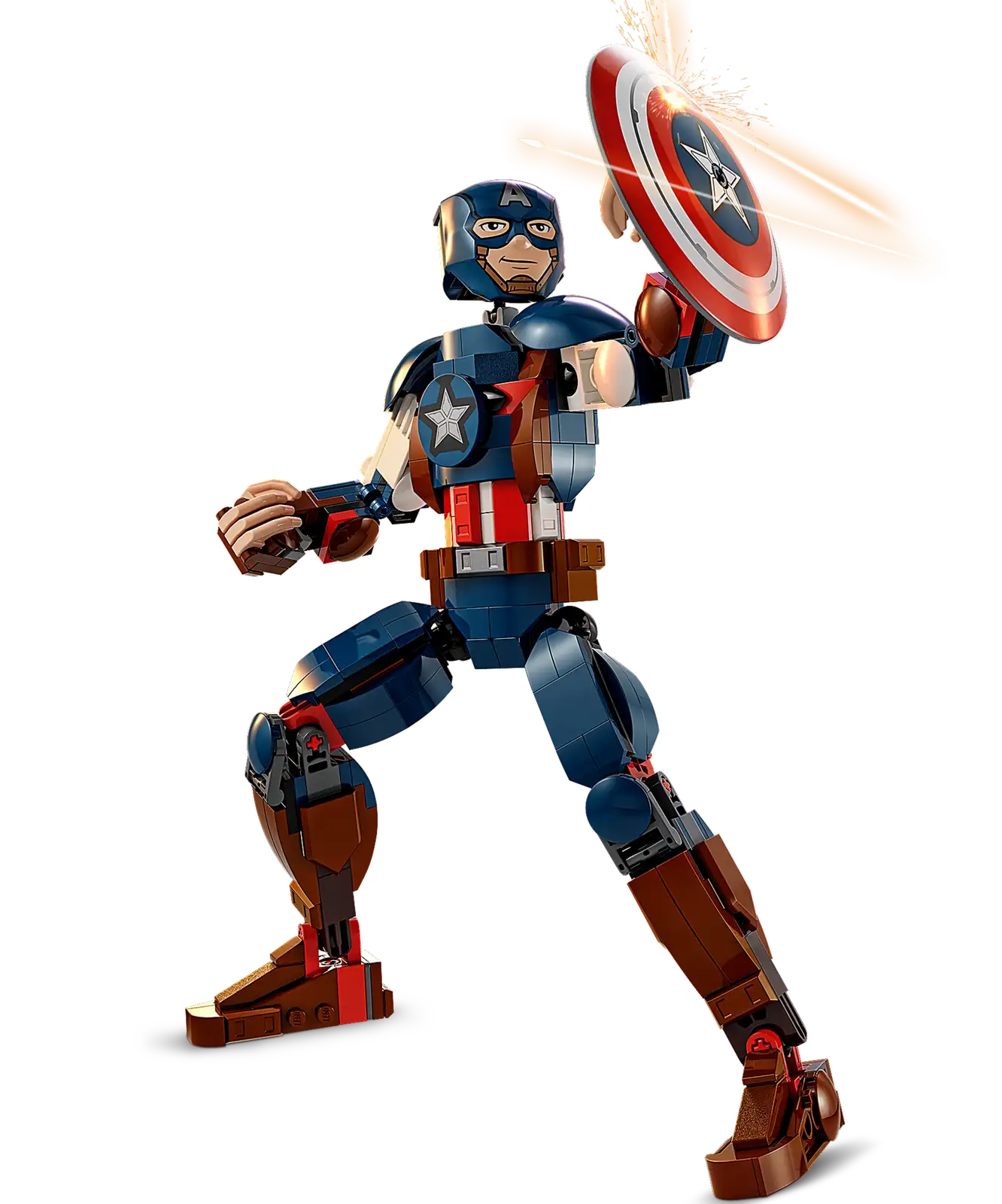 76258 Captain America Construction Figure