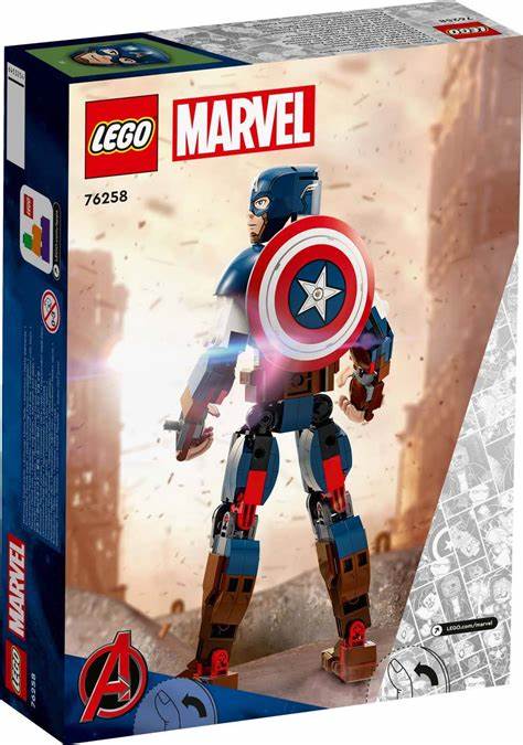 76258 Captain America Construction Figure