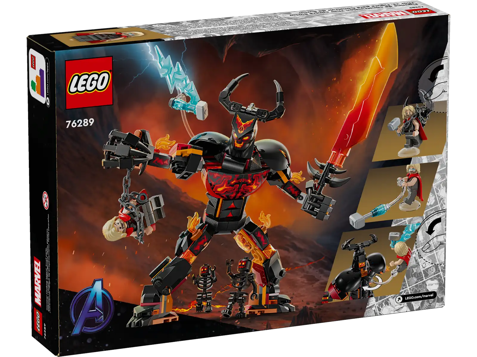 76289 Thor vs. Surtur Construction Figure