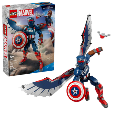 76296 New Captain America Construction Figure
