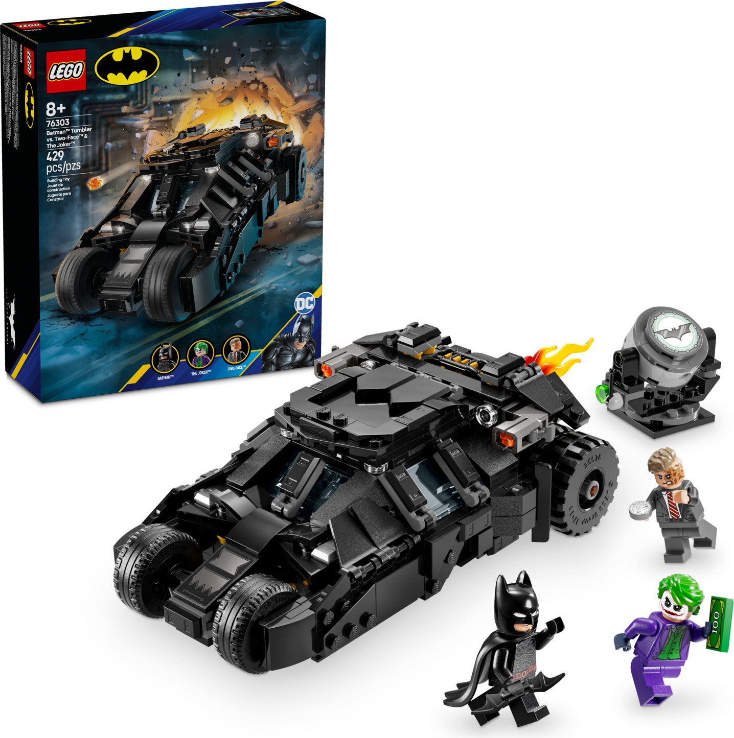 76303 Batman™ Tumbler vs. Two-Face™ & The Joker