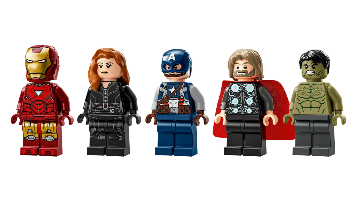 76313 MARVEL Logo & Minifigures