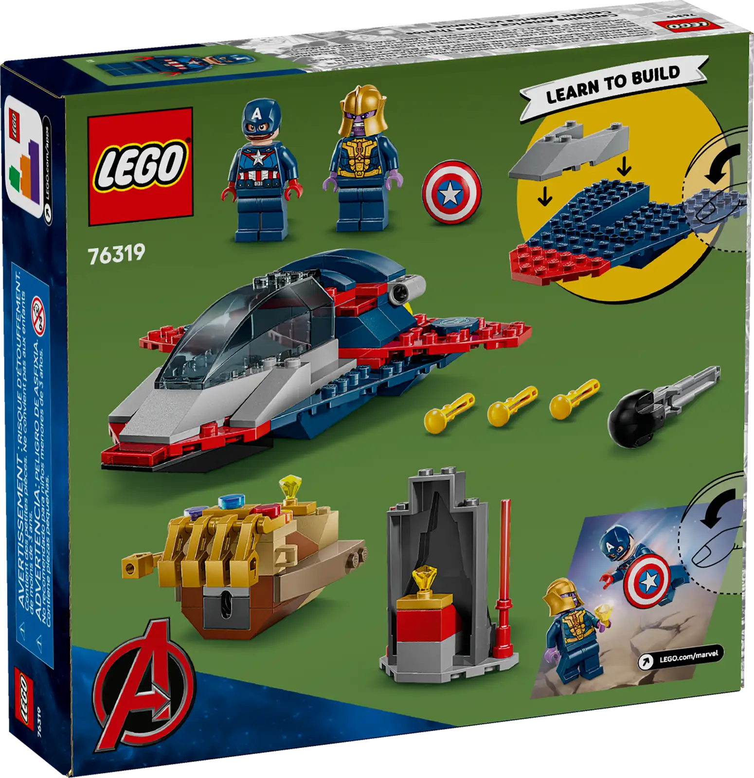 76319  Captain America vs. Thanos