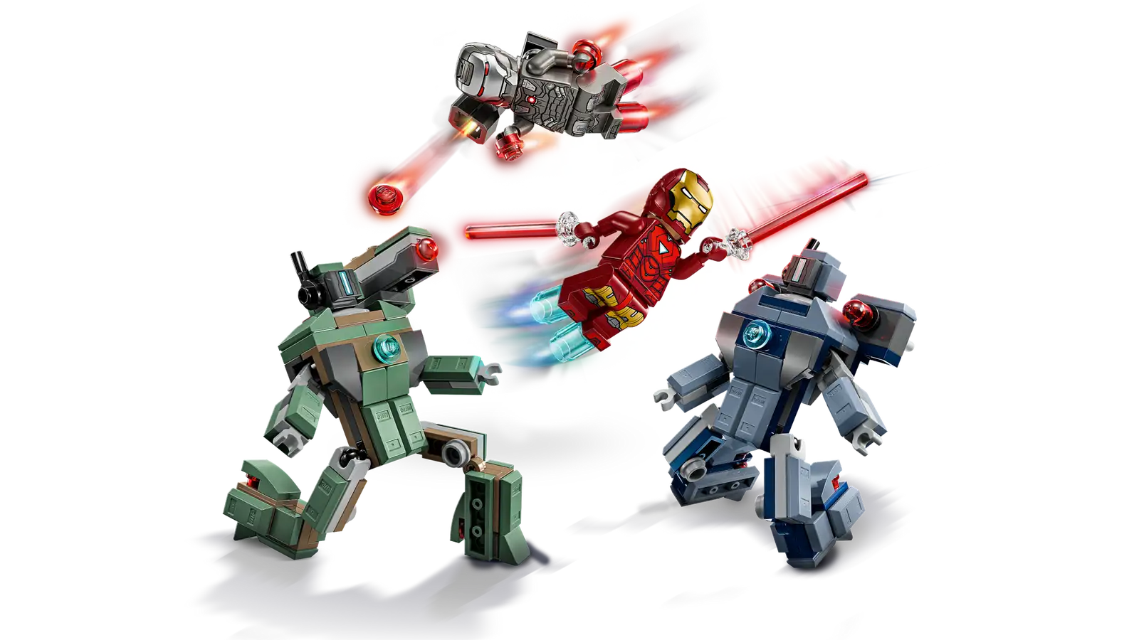 76320  Iron Man & War Machine vs. Hammer Drones