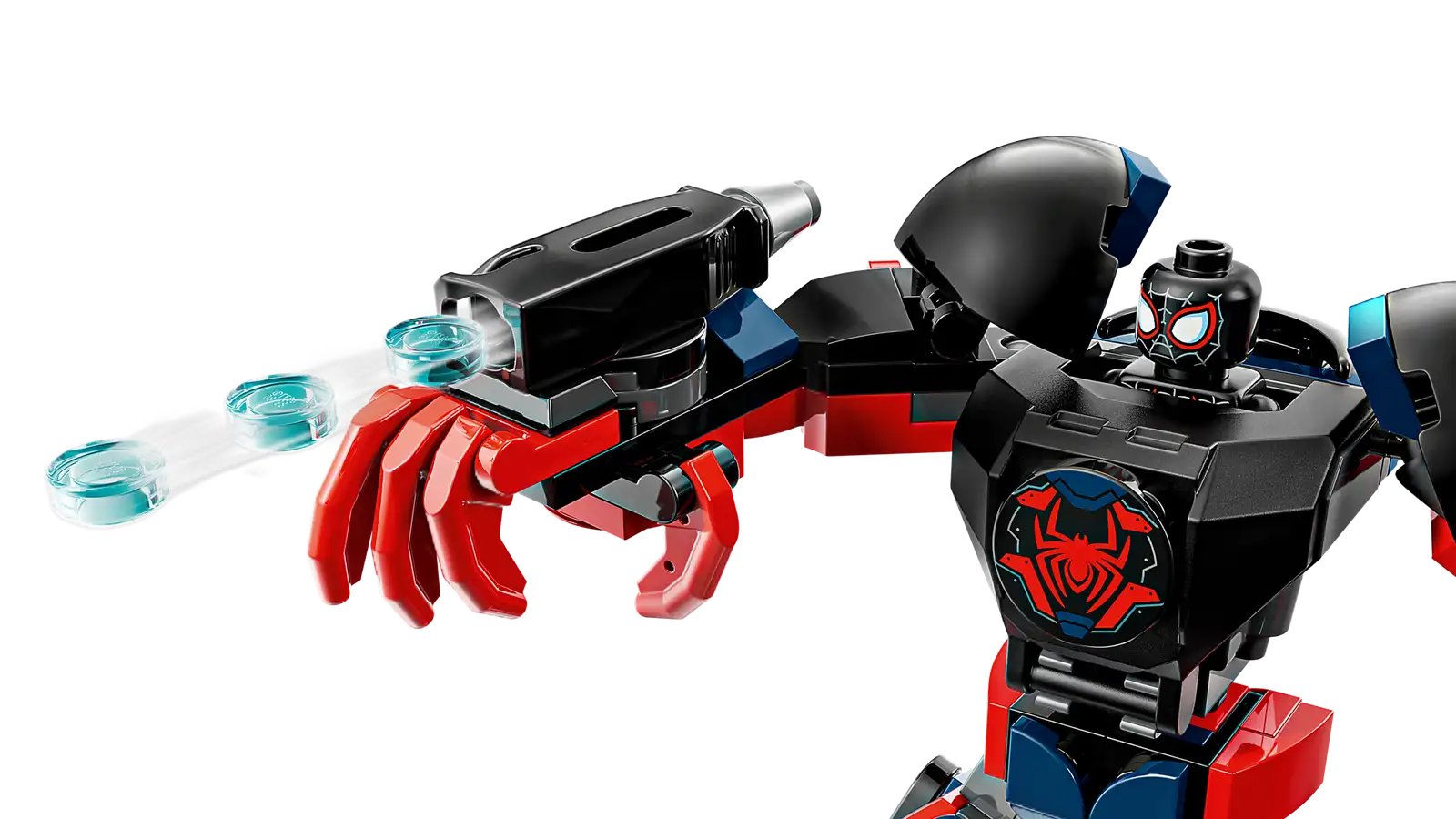76337 Miles Morales Mech vs. Spider-Man 2099
