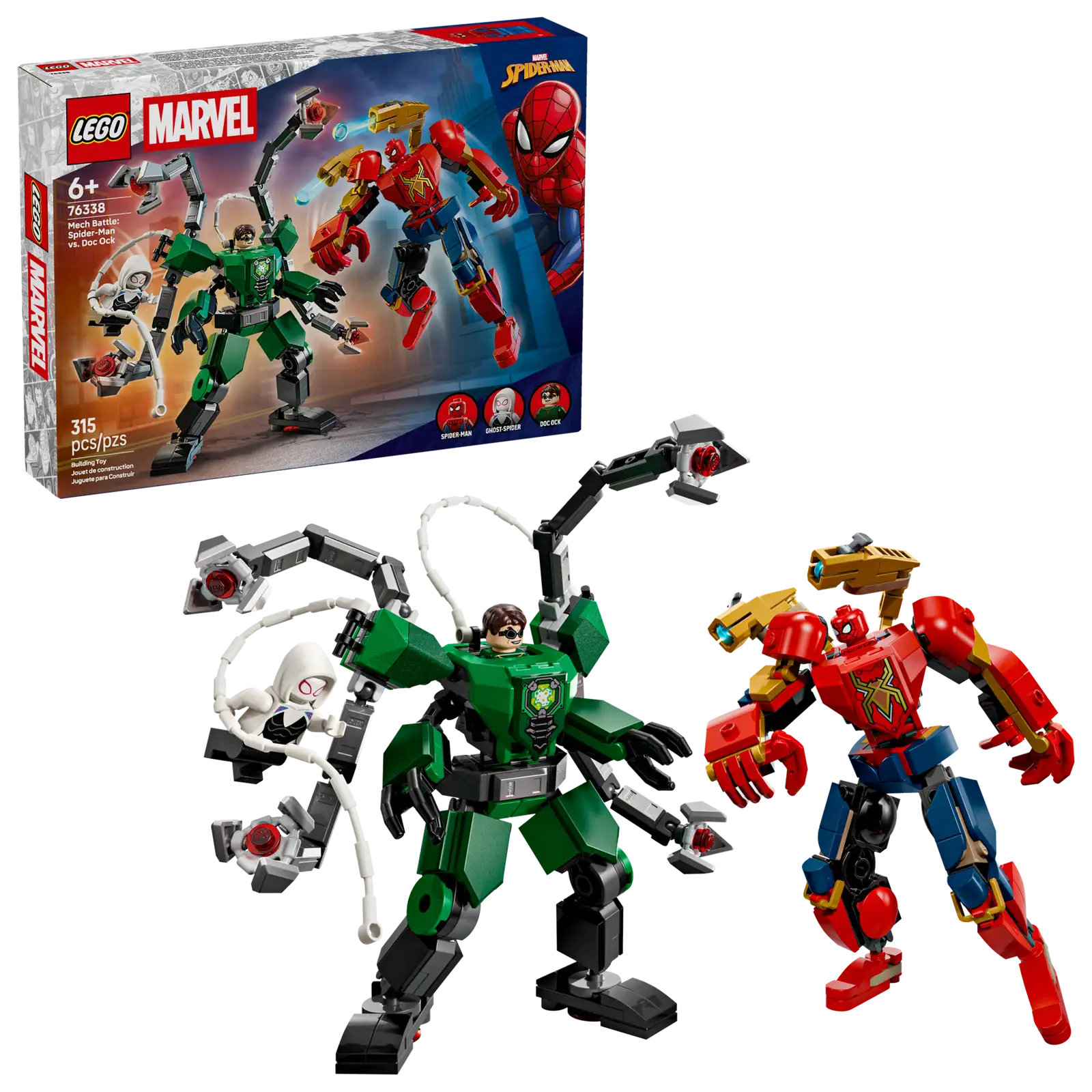 76338 Mech Battle: Spider-Man vs. Doc Ock