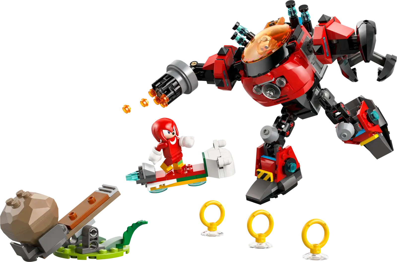 77005 Knuckles vs. Dr. Eggman Egg Crusher Mech
