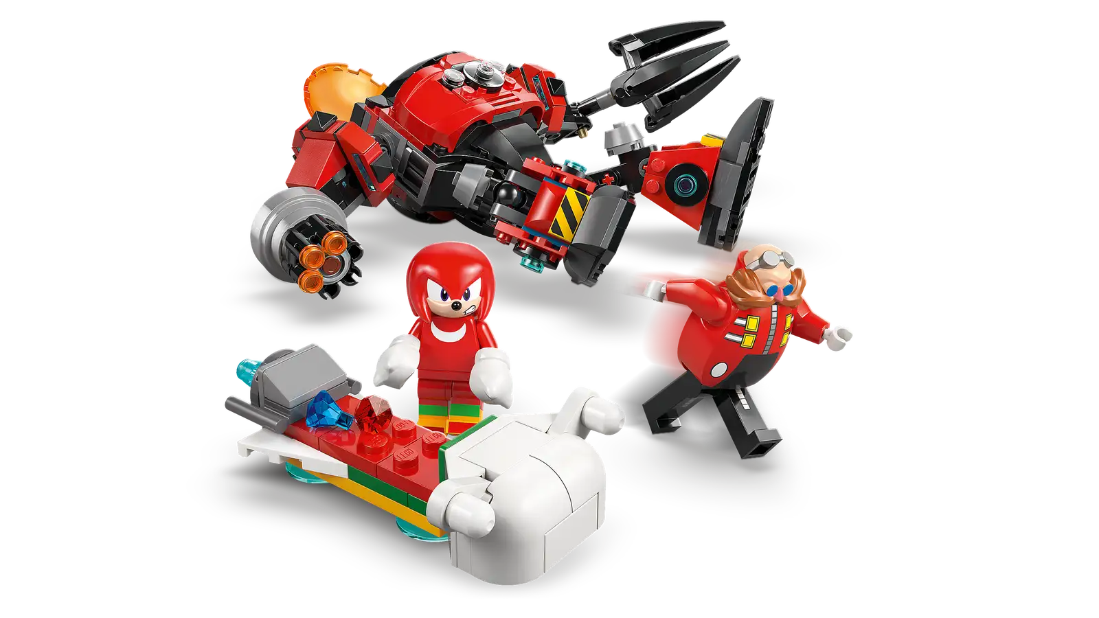 77005 Knuckles vs. Dr. Eggman Egg Crusher Mech