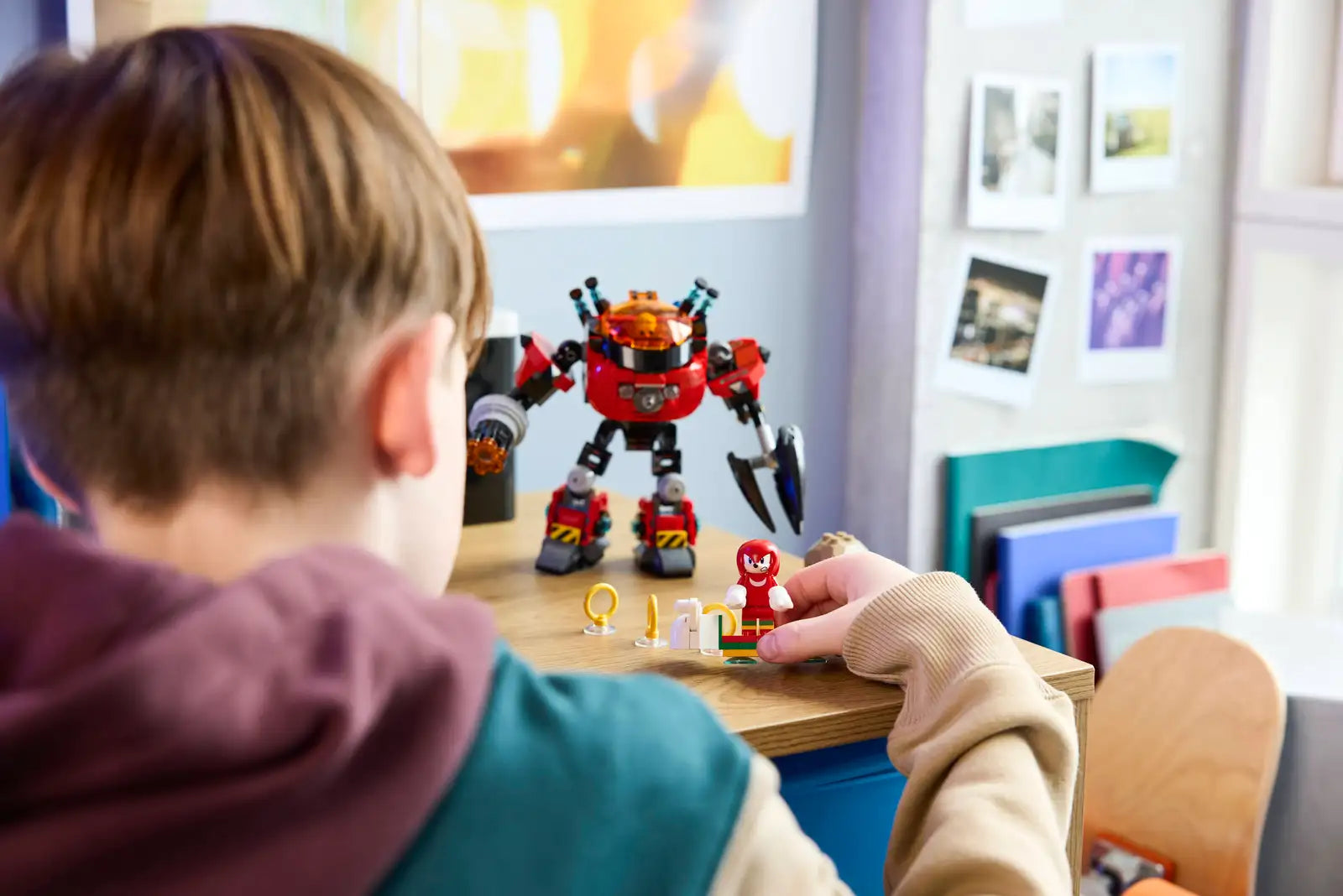 77005 Knuckles vs. Dr. Eggman Egg Crusher Mech