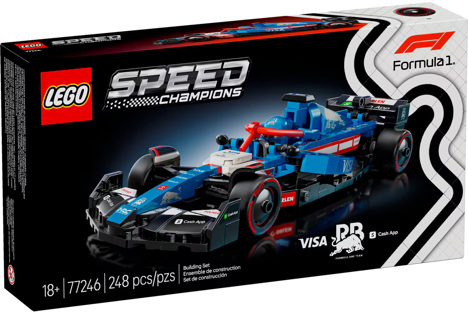 77246 Visa Cash App RB VCARB 01 F1® Race Car